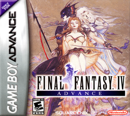 Final Fantasy IV Advance box art for GameBoy Advance